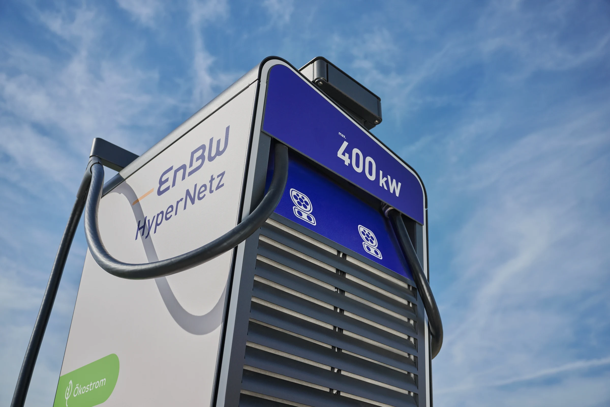 EnBW-Schnellladestation mit 400 kW
