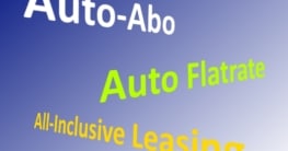 Auto-Abo Auto-Flatrate All-Inclusive-Leasing