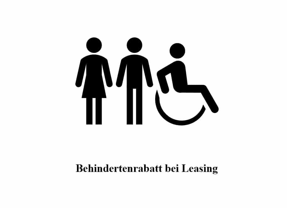 Behindertenrabatt bei Leasing