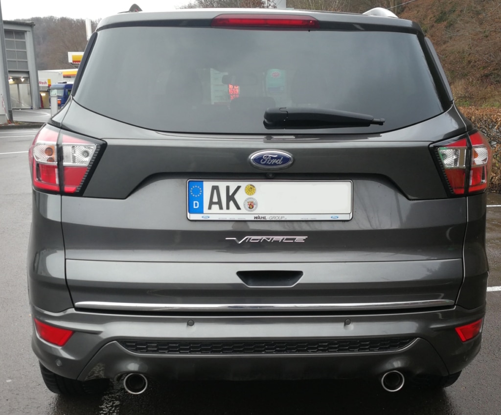 Ford Kuga Vignale zweite Generation Heckansicht