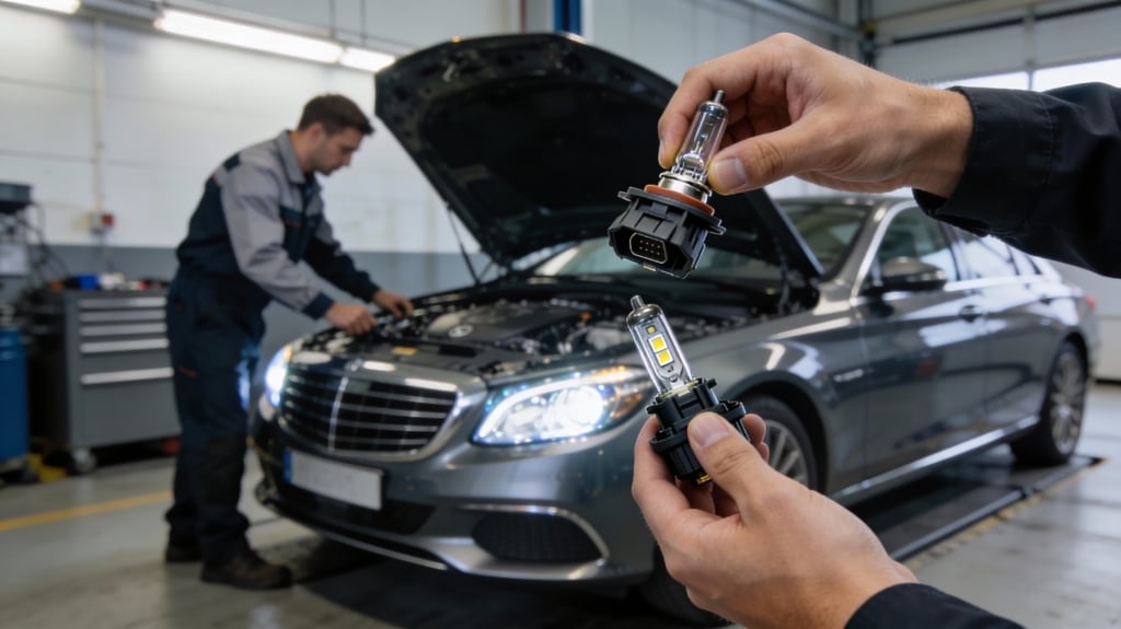 LED Leuchtmitteltausch am Auto